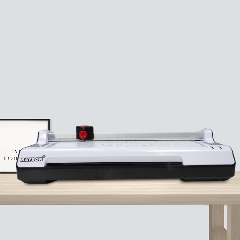 RAYSON Laminator Machine Paper Cutter Corner Rounder 3 in 1 Fit for Home, DIY, Small Business Office.