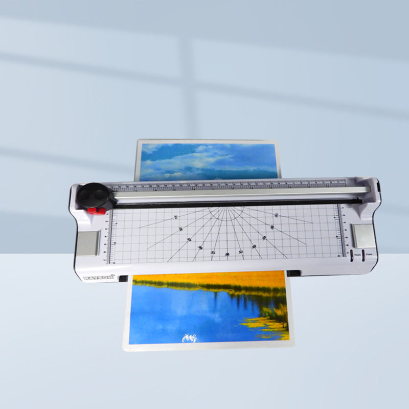 RAYSON Laminator Machine Paper Cutter Corner Rounder 3 in 1 Fit for Home, DIY, Small Business Office.