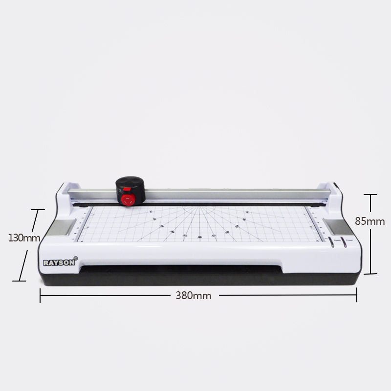 RAYSON Laminator Machine Paper Cutter Corner Rounder 3 in 1 Fit for Home, DIY, Small Business Office.