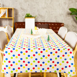 Rayson Oil-Resistant Disposable Peva Plastic Tablecloth with Cartoon Design for Parties and Events.